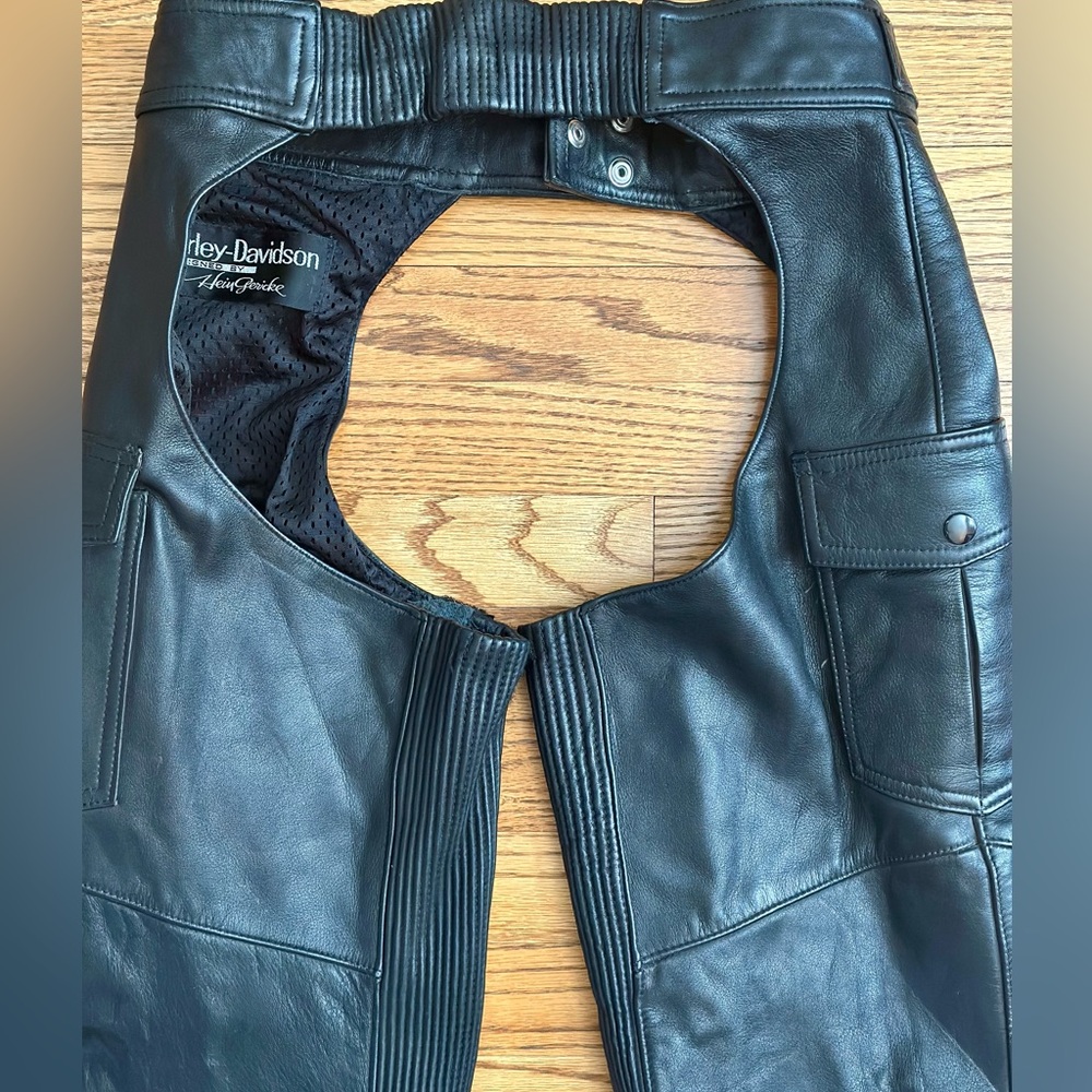 Harley-Davidson Women’s Leather Chaps by Hein Gericke - Size Small - Picture 7 of 9